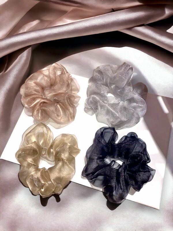 Big Handmade Satin Scrunchie (1 piece)